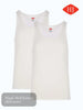 HJ Mens Cotton Vests Twin Pack | 2354/2 - Hugh McElvanna Menswear