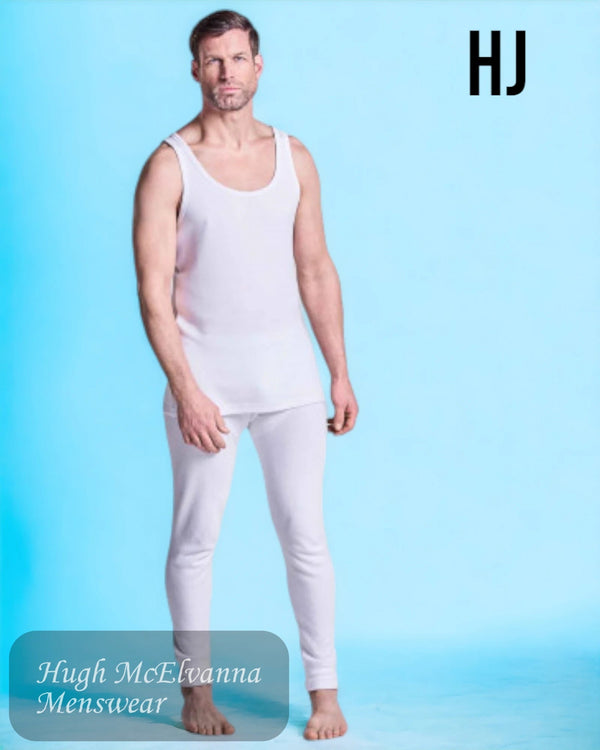 HJ (Twin Pack) Cotton Rich Thermal Vest - Hugh McElvanna Menswear