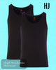 HJ (Twin Pack) Cotton Rich Thermal Vest - Hugh McElvanna Menswear