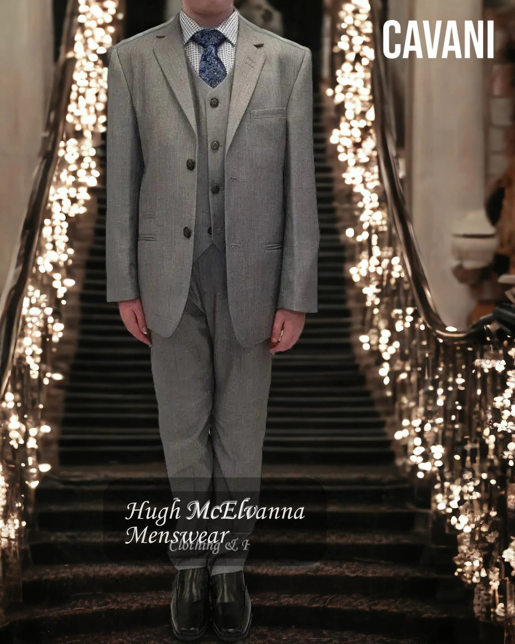 House of Cavani Boys 3Pc Suit REEGAN - Hugh McElvanna Menswear