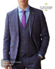 House of Cavani 'KERBER' Navy Tweed Suit - Hugh McElvanna Menswear