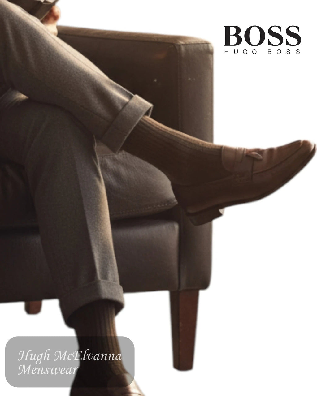 Hugo Boss Brown Men’s Socks - Hugh McElvanna Menswear