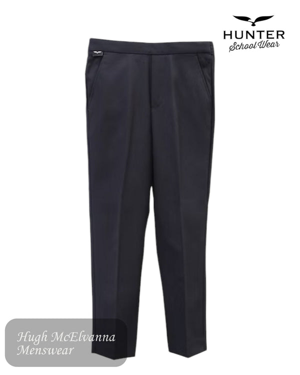 Hunter Boys Navy School Trousers – Style 241 | Ages 3 - 4 to 8 - 9 Years - Hugh McElvanna Menswear
