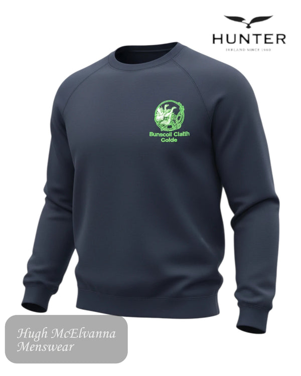 Hunter CLEA P.S. Navy School Sweatshirt | 2601 - Hugh McElvanna Menswear