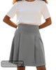Hunter Grey T20 Girls Primary School Skirt - Brighter Grey - Hugh McElvanna Menswear