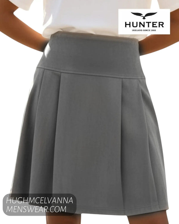Hunter Grey T20N Girls Primary School Skirt - Hugh McElvanna Menswear