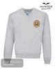 Hunter Grey V - Neck Sweatshirt – Our Lady & St. Mochuas Primary School, Derrynoose - Hugh McElvanna Menswear