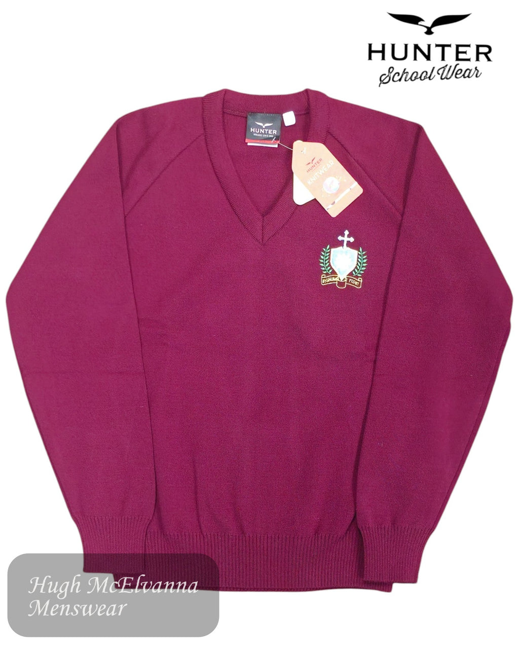 Hunter St. Patrick's Keady V - Neck Sweater - Hugh McElvanna Menswear