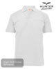 Hunter White Plain Polo Shirt – 1342 - Hugh McElvanna Menswear