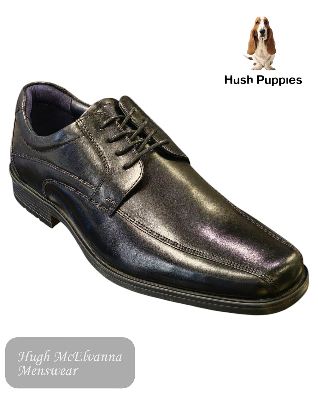 Hush Puppies Brandon Lace Up Men's Shoe - Hugh McElvanna Menswear