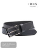 Ibex Men’s Leather Trouser Belt - Hugh McElvanna Menswear
