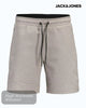 Jack & Jones Base Sweat Shorts | Light Grey Melange - Hugh McElvanna Menswear