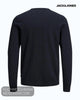 Jack & Jones Basic Crew Neck Knit Jumper – Black - Hugh McElvanna Menswear