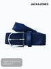 Jack & Jones Men's Braided Woven Elastic Belt - Hugh McElvanna Menswear