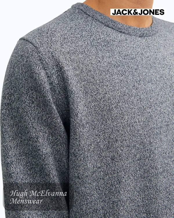 Jack & Jones Men's Jet Stream Organic Cotton Knit - Hugh McElvanna Menswear