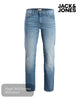 Jack & Jones Men's Regular Fit Stonewash Jeans - Hugh McElvanna Menswear