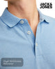 Jack & Jones Men's Slim Fit Organic Cotton Polo Shirt - Hugh McElvanna Menswear