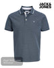Jack & Jones Men's Slim Fit Organic Cotton Polo Shirt - Hugh McElvanna Menswear