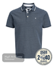 Jack & Jones Men's Slim Fit Organic Cotton Polo Shirt - Hugh McElvanna Menswear