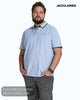 Jack & Jones Plus Size Paulos Polo Shirt – Bright Cobalt - Hugh McElvanna Menswear
