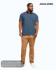Jack & Jones Plus Size Paulos Polo Shirt – Denim Blue - Hugh McElvanna Menswear