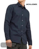 Jack & Jones Slim Fit Navy Poplin Dress Shirt - Hugh McElvanna Menswear