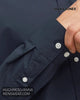 Jack & Jones Slim Fit Navy Poplin Dress Shirt - Hugh McElvanna Menswear