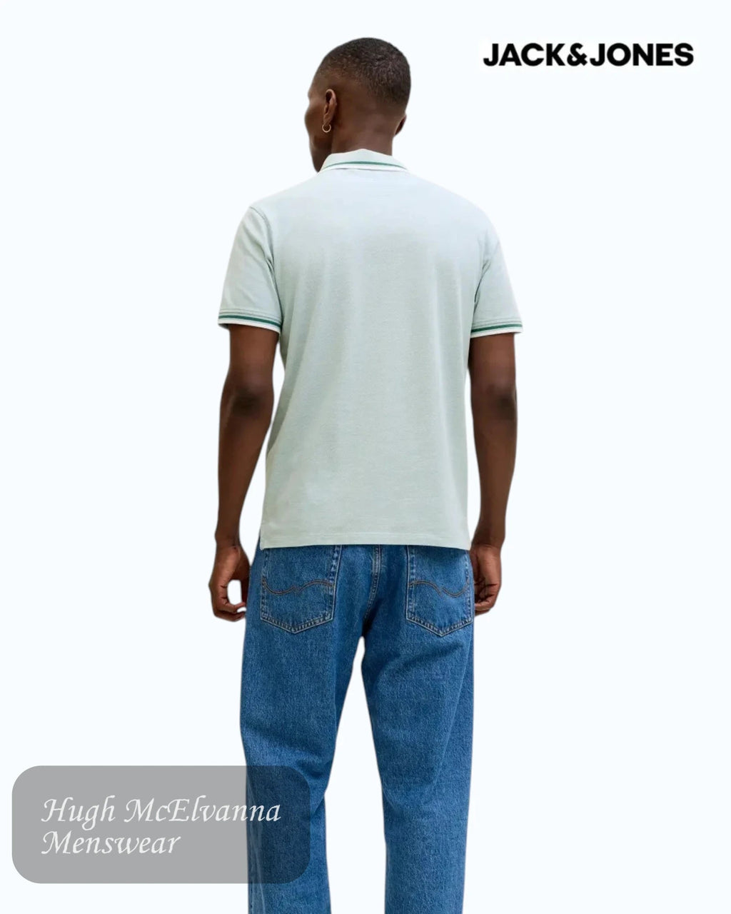 Jack & Jones Tipped Polo Shirts: Timeless Casual Style - Hugh McElvanna Menswear