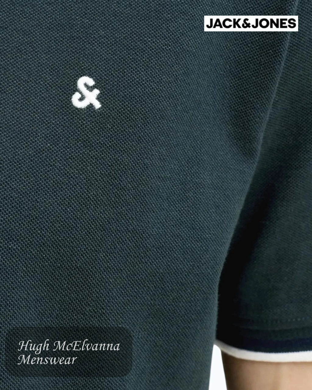 Jack & Jones Tipped Polo Shirts: Timeless Casual Style - Hugh McElvanna Menswear