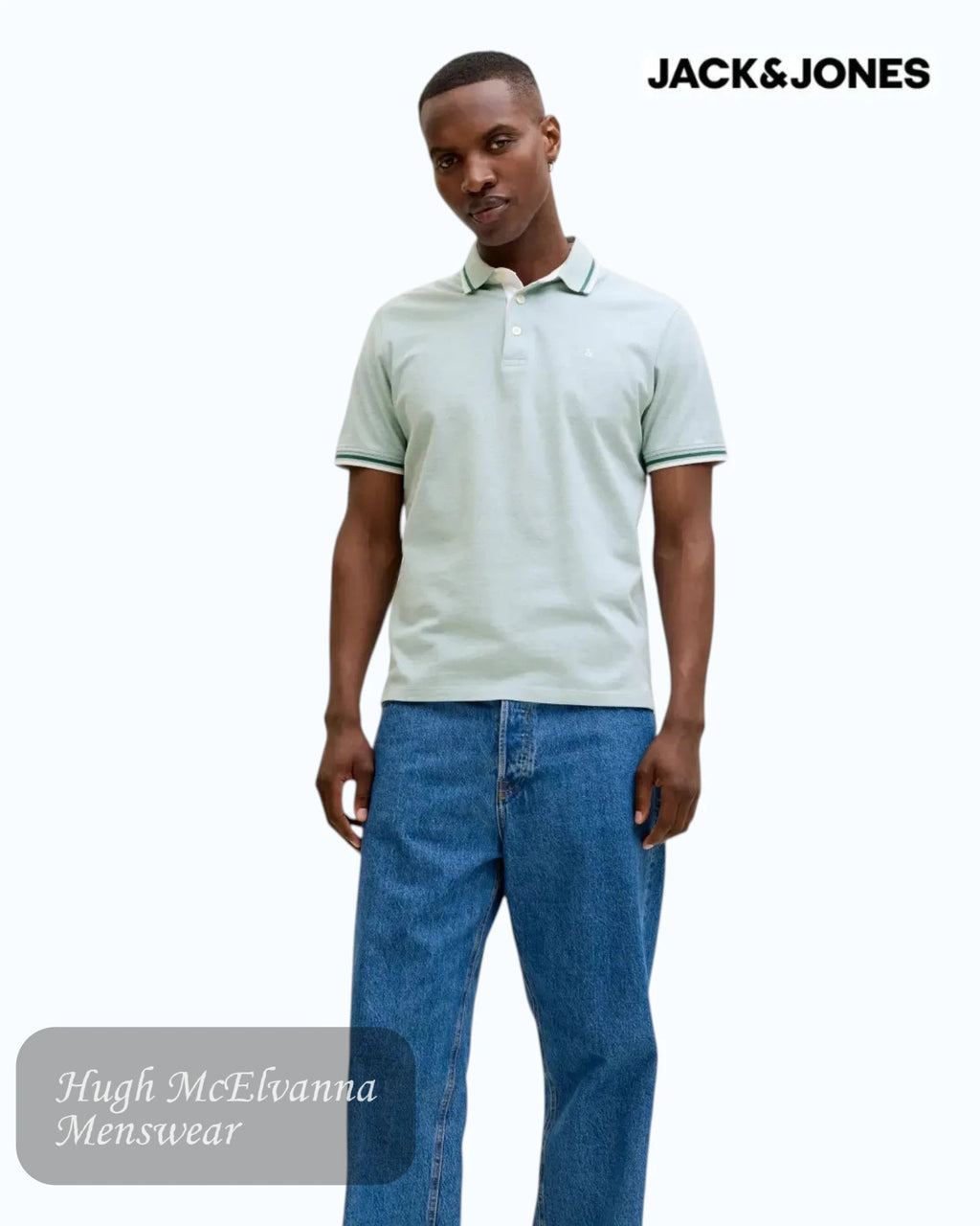 Jack & Jones Tipped Polo Shirts: Timeless Casual Style - Hugh McElvanna Menswear