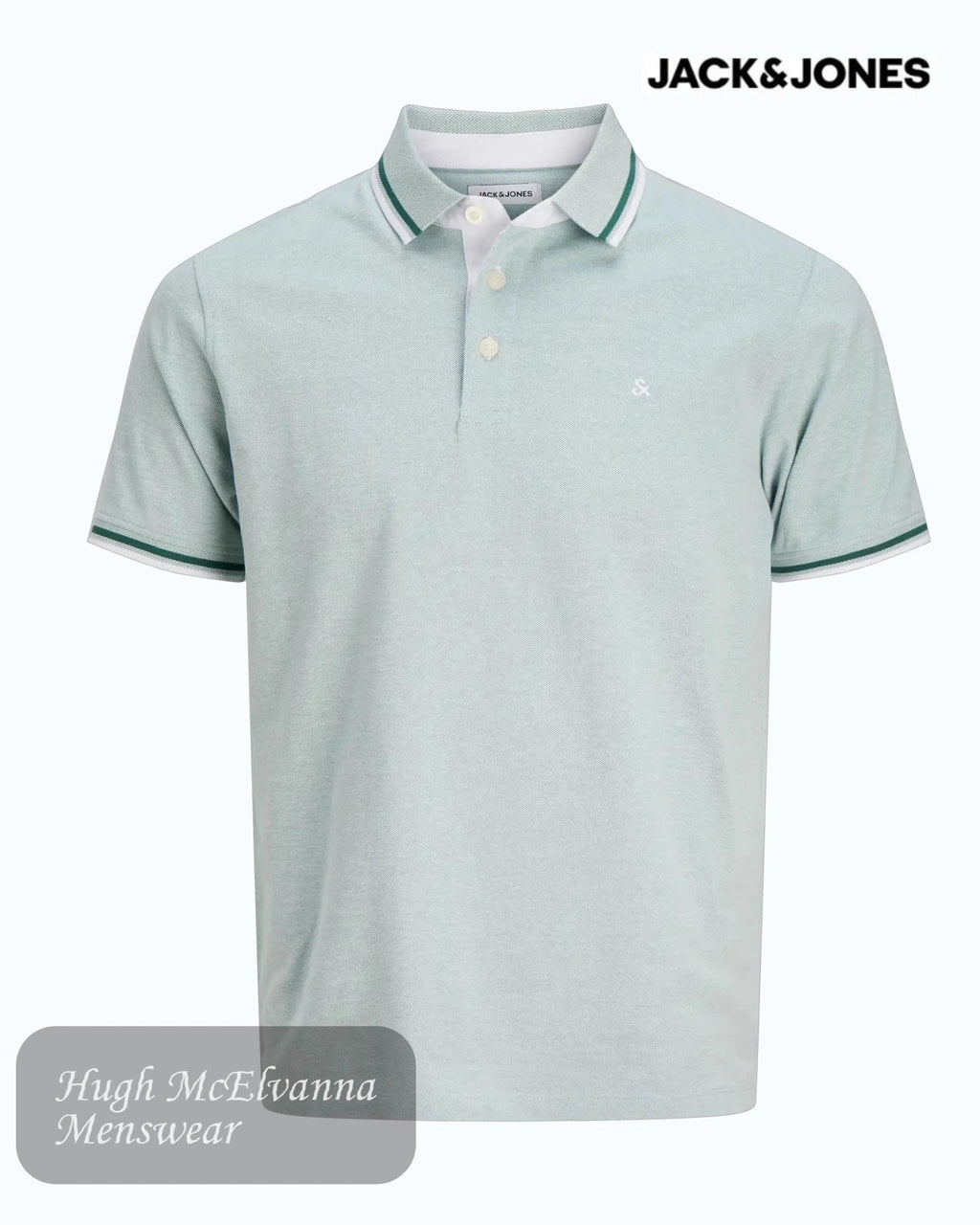 Jack & Jones Tipped Polo Shirts: Timeless Casual Style - Hugh McElvanna Menswear