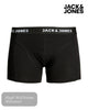 Jack & Jones Trunks 3 - Pack in Black - Hugh McElvanna Menswear