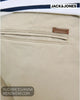 JPSTBOWIE Solid Regular Fit Chino Shorts | Fawn & Navy - Hugh McElvanna Menswear