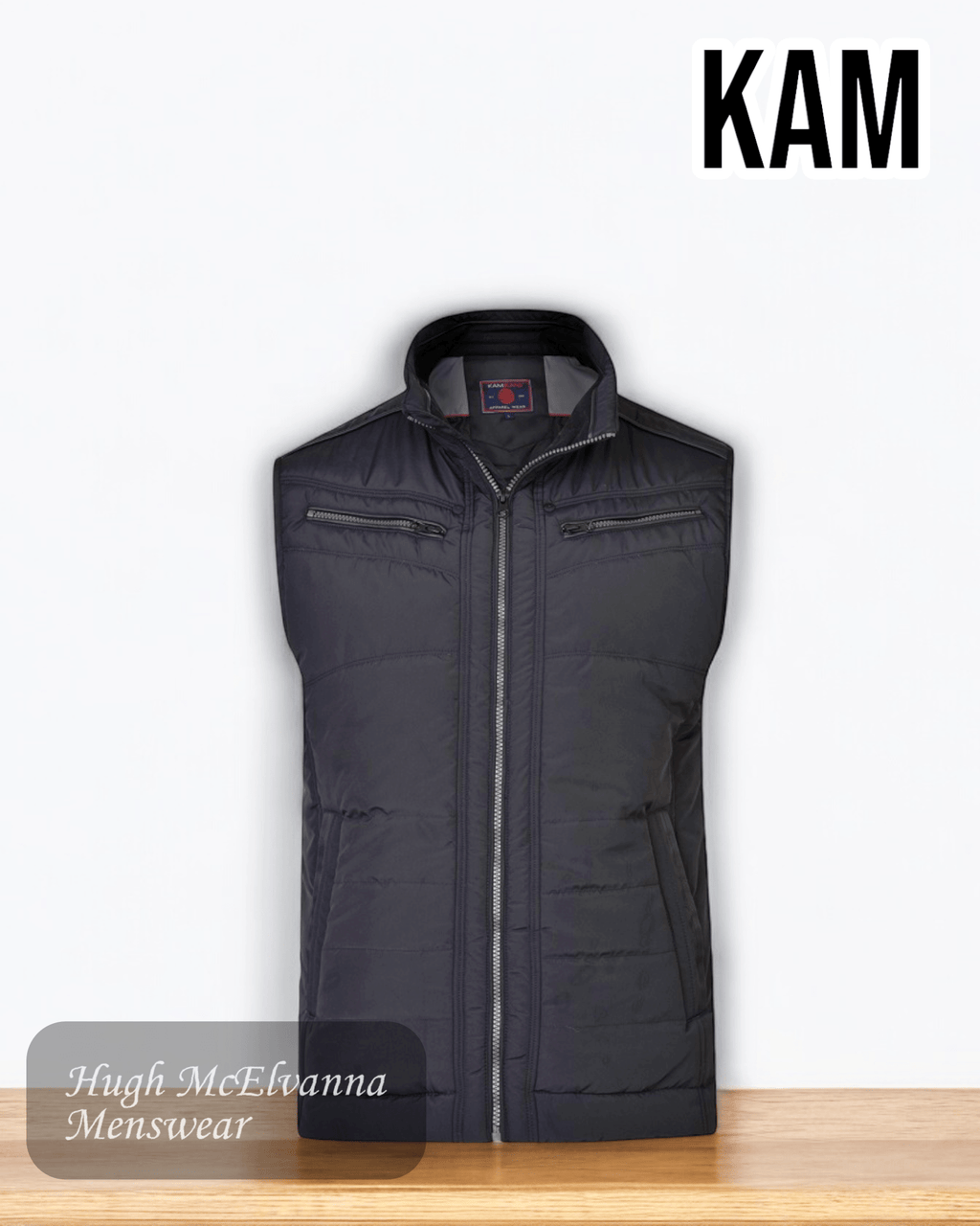 KAM Bodywarmer KV103 - Hugh McElvanna Menswear
