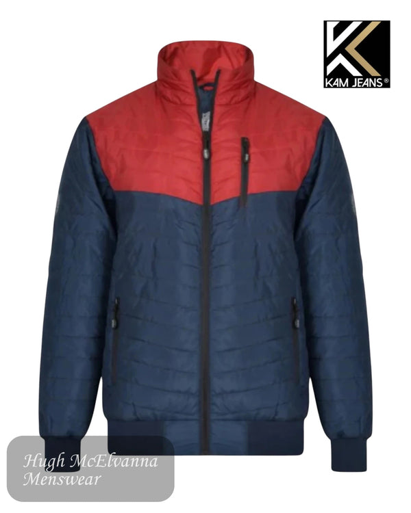 Kam King Size Navy Jacket - KV89 - Hugh McElvanna Menswear