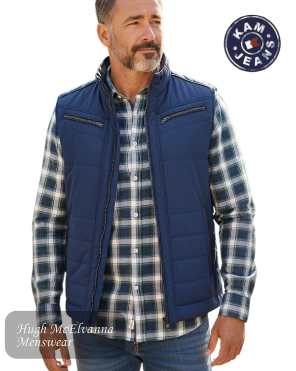 KAM Men's Bodywarmer Style - KV103 - Hugh McElvanna Menswear