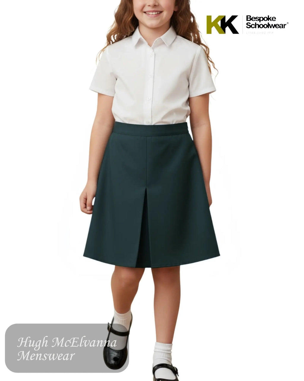 KK Schoolwear Charcoal Grey Skirt | SS903 - Hugh McElvanna Menswear
