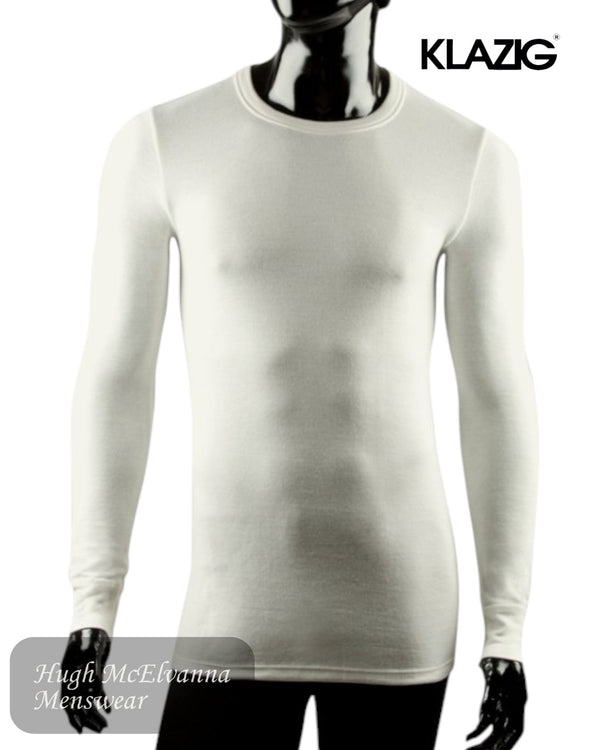 Klazig Men’s Wool Rich Thermal Long Sleeve Vest – 16361 - Hugh McElvanna Menswear