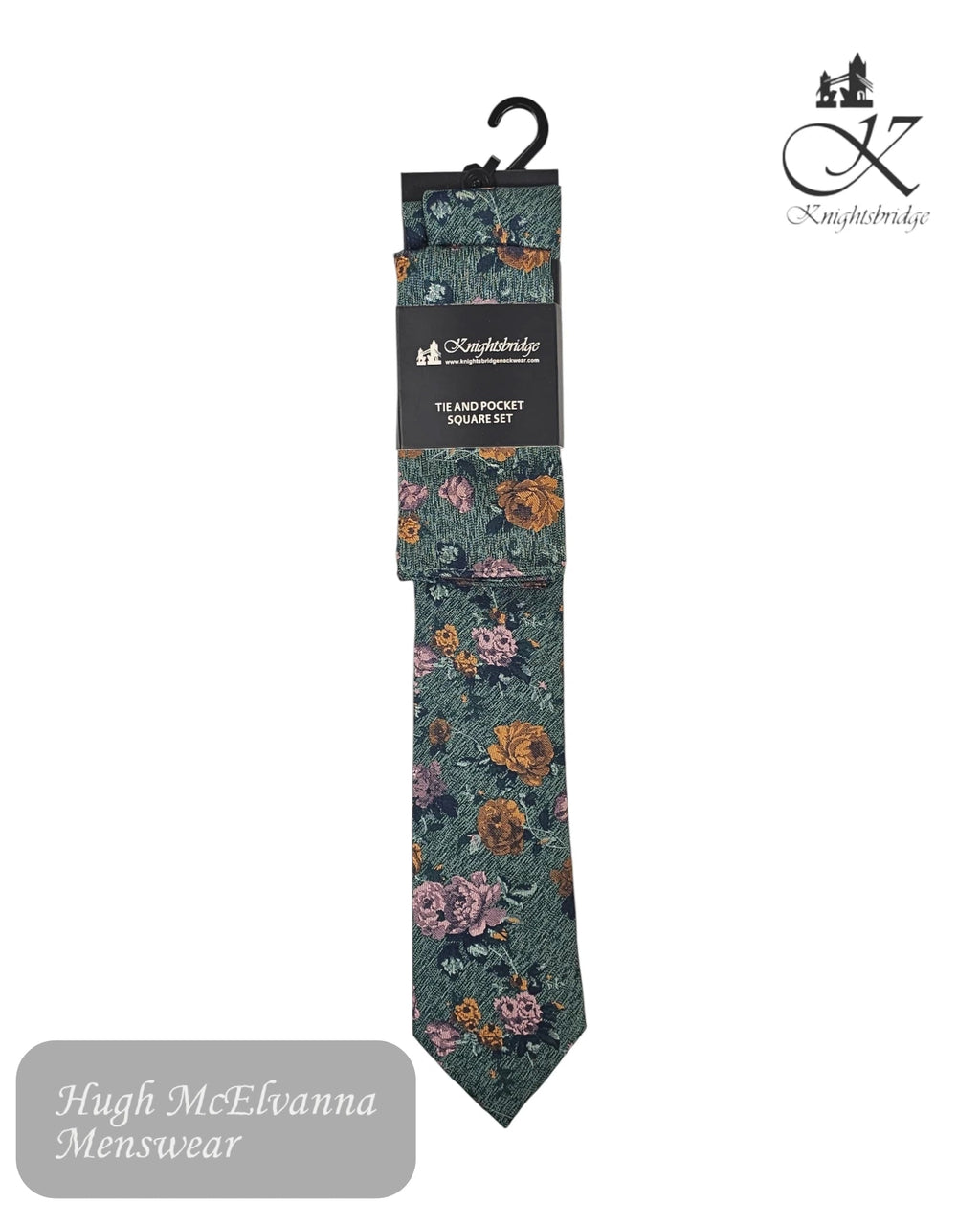 Knightsbridge Neckwear Tie Set - Hugh McElvanna Menswear