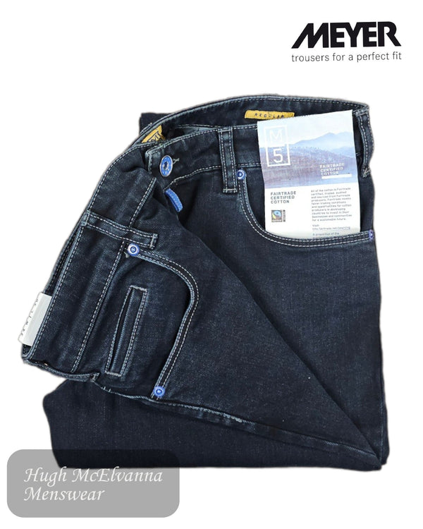 M5 Regular Fit Blue Jean by Meyer 6209 - 19 - Hugh McElvanna Menswear