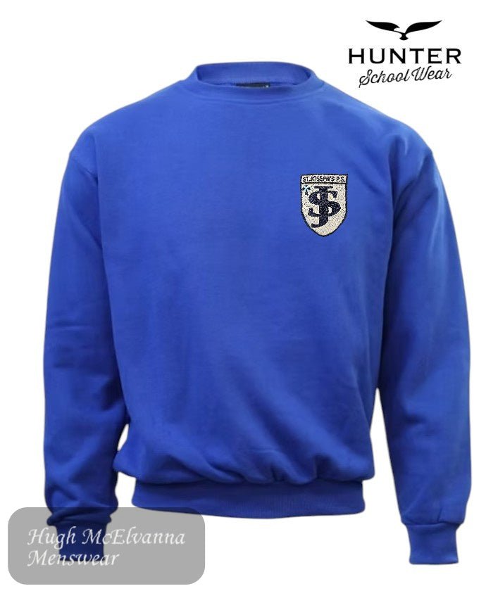 Madden Royal Blue Sweatshirt by Hunter - 2601 - Hugh McElvanna Menswear