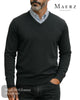 Maerz Merino Wool V‑Neck Sweater - Hugh McElvanna Menswear
