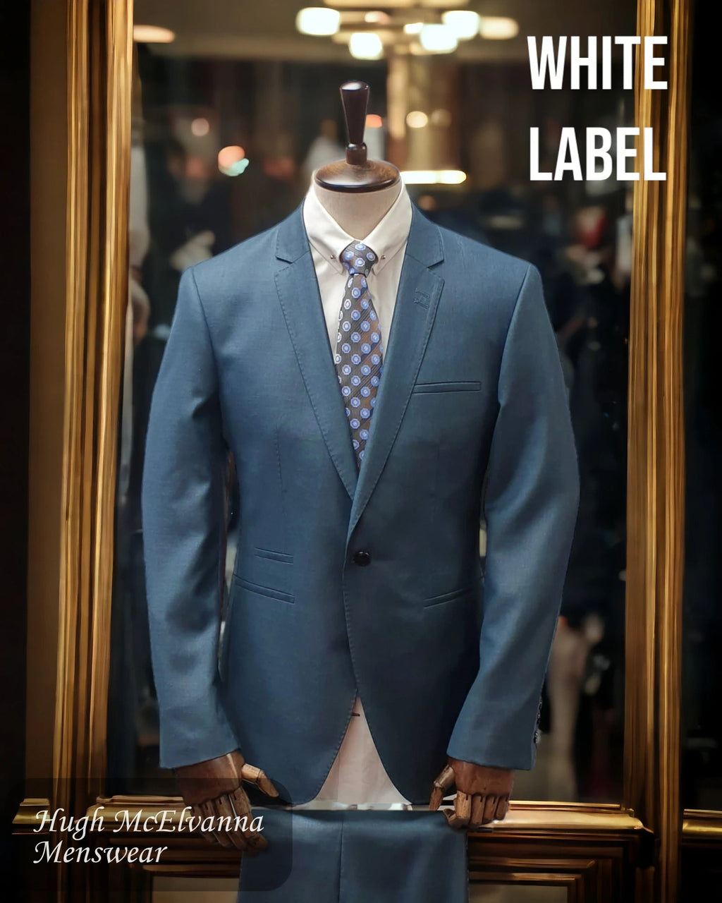Mens 2Pc Suit by White Label Style: 4788 - Hugh McElvanna Menswear