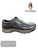 Men’s Black Classic Touch Fastening Shoe – Casper - Hugh McElvanna Menswear