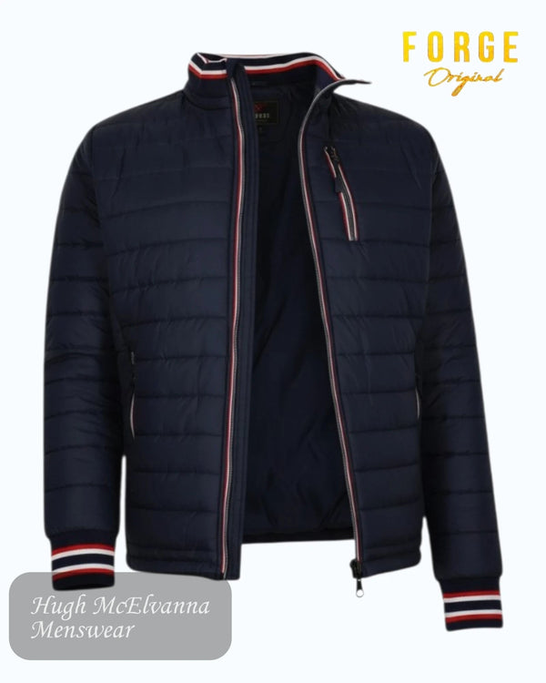 Mens Black F574/07 Puffa Jacket - Hugh McElvanna Menswear