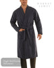 Mens Dressing Robe ( 2 Colour Options ) - Hugh McElvanna Menswear