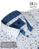 Mens Drifter Blue Long Sleeve Shirt Style: 14496/12 - Hugh McElvanna Menswear