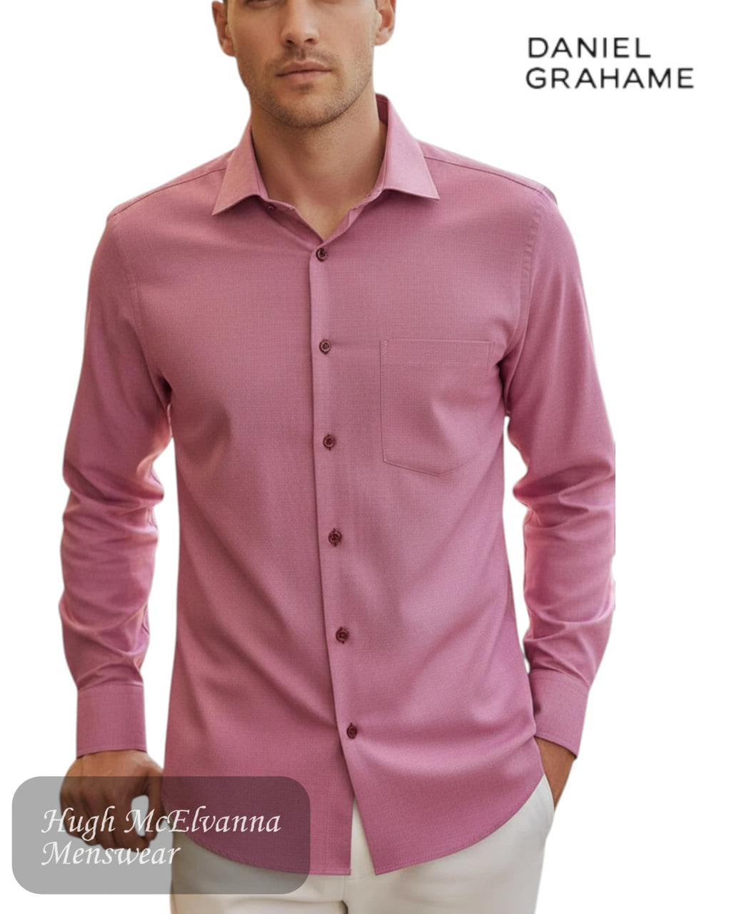 Mens Formal Shirt by Daniel Grahame | 15681/61 - Hugh McElvanna Menswear