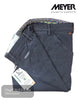 Meyer CHICAGO 5606/18 Navy Cotton Twill Trouser - Hugh McElvanna Menswear