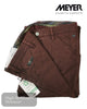 Meyer CHICAGO 5613/48 Burgundy Cotton Chino with Jean - Style Pockets - Hugh McElvanna Menswear